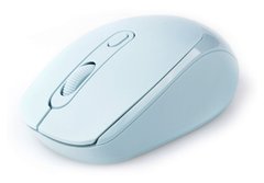 Стильна безпровідна мишка M I07blue Блакитний колір