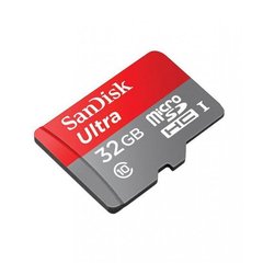 Карта пам'яті SanDisk Ultra microSD HC UHS-I 32GB Class 10 + SD-adapter