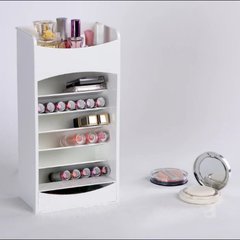 Вертикальный органайзер для косметики Cosmake Lipstick & Nail Polish Organizer № B47 Белый