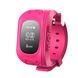 Детские смарт часы Smart Baby Watch с GPS Q50-1, Sim card, pink