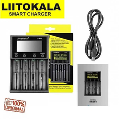 Профессиональное зарядное устройство  LiitoKala Lii-M4S АА ААА 18650 26650